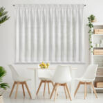 Brightenzi Sibel mintás dekor függöny Fehér/ezüst 300x150 cm (HS389801)