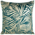  Blink26 bársony párnahuzat Sötét türkiz/világos arany 45x45 cm (391002)