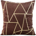  Blink29 bársony párnahuzat Bordó/világos arany 45x45 cm (391088)