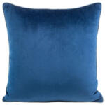  Mel kétoldalú bársony párnahuzat Gránátkék/ezüst 40x40 cm (387261)