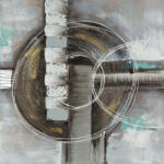  Falikép 555b Bézs 80x80 cm (408894)