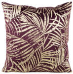  Blink26 bársony párnahuzat Szilva/világos arany 45x45 cm (391004)