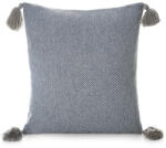  Poly pompon díszes párnahuzat Ezüst 45x45 cm (442213)