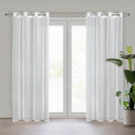  Doti mintás dekor függöny Fehér 140x250 cm (HS457113)