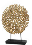  Doria áttört dekoratív figura fémből Arany 28x7x37 cm (405388)