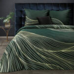  Premium3 pamut-szatén ágyneműhuzat Sötétzöld 220x200 cm - 70x80 cm 2db (442260)