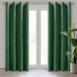  Melanie zöld bársony függöny 140x250 cm 140x250 cm (423519)
