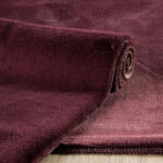  Marcelo szőrme hatású fürdőszobaszőnyeg Burgundi vörös 60x90 cm (351364)