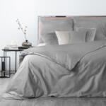  Delia pamut-szatén ágyneműhuzat Világosszürke 220x200 cm - 70x80 cm 2db (400158)