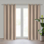 Logan sötétítő függöny Bézs 135x250 cm (353328)