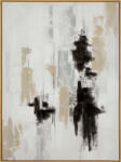  Modern absztrakt festmény kerettel 580 Bézs 60x80 cm (423214)