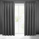  Sibel Pierre Cardin bársony függöny Acélszürke 140x270 cm (457589)
