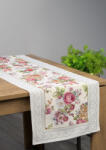 Brightenzi Virágmintás gobelin asztali futó Világosszürke 40x100 cm +/- 5% (HS406253)