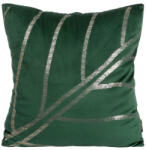  Blink38 bársony párnahuzat Sötétzöld/világos arany 45x45 cm (395892)