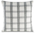  Boho25 kockás párnahuzat Krémszín 45x45 cm (440131)