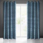  Mandi bársony sötétítő függöny Sötétkék 135x250 cm (367186)