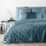 Dina egyszínű pamut-szatén ágyneműhuzat Petrolkék 160x200 cm - 70x80 cm 2db (398904)