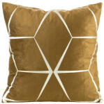  Blink28 bársony párnahuzat Mézsárga/ezüst 45x45 cm (391033)