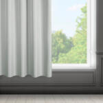  Rita egyszínű dekor függöny Acélszürke 140x175 cm (432087)