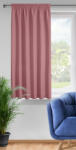  Rita egyszínű dekor függöny Sötét rózsaszín 140x175 cm (457599)