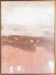  Absztrakt festmény kerettel 472 Rózsaszín 60x80 cm (390906)