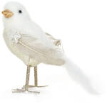  Kismadár karácsonyi dekoráció Fehér 20x7x15 cm (429245)