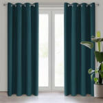  Logan sötétítő függöny Petrolkék 135x250 cm (350443)