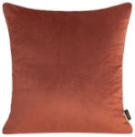  Kétoldalú párnahuzat bársony és len szövetből Téglavörös 45x45 cm (404624)