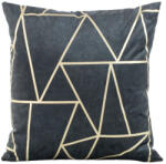  Blink29 bársony párnahuzat Sötétkék/világos arany 45x45 cm (391086)