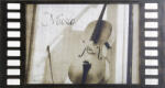 Brightenzi Violin falikép Fekete/fehér 60x30x1 cm (HS92068)