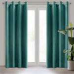  Melanie bársony sötétítő függöny Sötét türkiz 140x250 cm (432959)