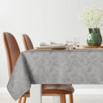 Brightenzi Isla banánlevél mintás jacquard asztalterítő Ezüst 140x300 cm (HS440392)