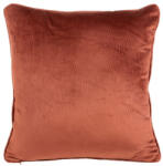  Lili bársony párnahuzat Burgundi vörös 40x40 cm (384170)