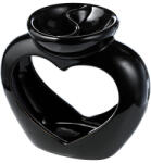 Ancient Wisdom Fekete Szív-olaj és Viaszégető Aromalámpa Dupla Tálcával (pkob353b)