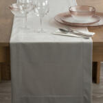  Melinda bársony asztali futó Ezüst 40x140 cm (452193)