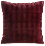  Rabid puha szőrme hatású párnahuzat Bordó 45x45 cm (431792)