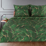  Márvány mintás pamut-szatén ágyneműhuzat díszdobozban Zöld 220x200 cm - 70x80 cm 2db (441708)