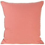  Egyszínű párnahuzat vászon szövetből arany szálú szegéllyel Rózsaszín 45x45 cm (404957)