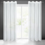  Solei dekor függöny flitterekkel Fehér 140x250 cm (373193)
