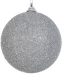  32b csillogó karácsonyfa gömb Ezüst 10 cm (370440)