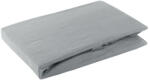  Jersey pamut gumis lepedő Acélszürke 180x200 cm +30 cm (397114)