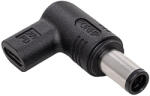 Akyga csatlakozó univerzális tápegységhez AK-ND-C07 USB-C / 7, 4 x 5, 0 mm + tű HP 20V