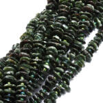  Szerpentin (2) Ásványtörmelék Splitter Gyöngyfüzér 7-12x9-15x1-5mm