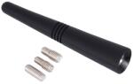CARMOTION Antenna rúd 9 cm, gumi, adapterek 5, 6, 7 mm, Carmotion