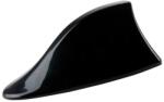 CARMOTION Cápauszony antenna, öntapadó, erősítővel, FEKETE