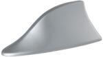 CARMOTION Cápauszony antenna, öntapadó, erősítővel, EZÜST