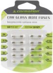 CARMOTION Biztosíték üveg, 20 mm, 10 db, Carmotion (CAR58398)