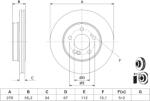 Bosch Disc frana BOSCH 0 986 479 D60 (0 986 479 D60) - fixbox