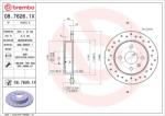 BREMBO Disc frana BREMBO 08.7626. 1X (08.7626.1X)