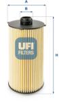 UFI Filtru ulei UFI 25.102. 00 (25.102.00) - fixbox